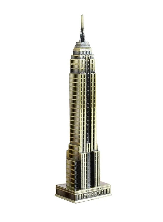 Lilone Metal Showpiece Combo Big Ben Tower and Empire Estate Building Miniature for Home Decor (Set of 2, Approx Size 18cm) (BB_ES) - Image 4